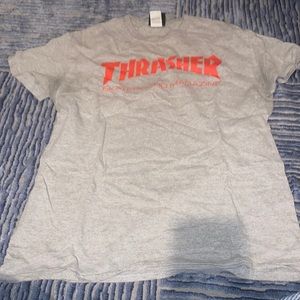 Gray thrasher shirt